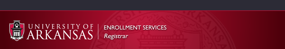 Enrollment Services - Registrar